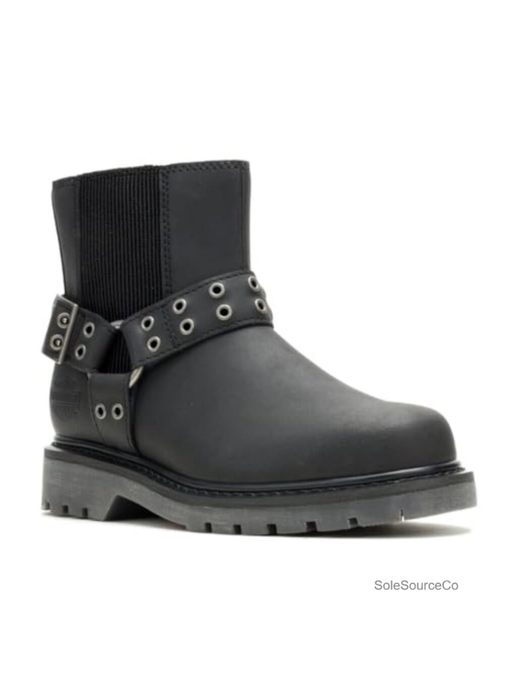 Women's Uplift Harness Motorcycle Boots - Full Grain Leather, 5.5" Shaft
